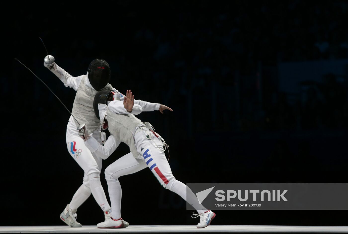 2012 Olympics. Fencing. Women's Team Foil