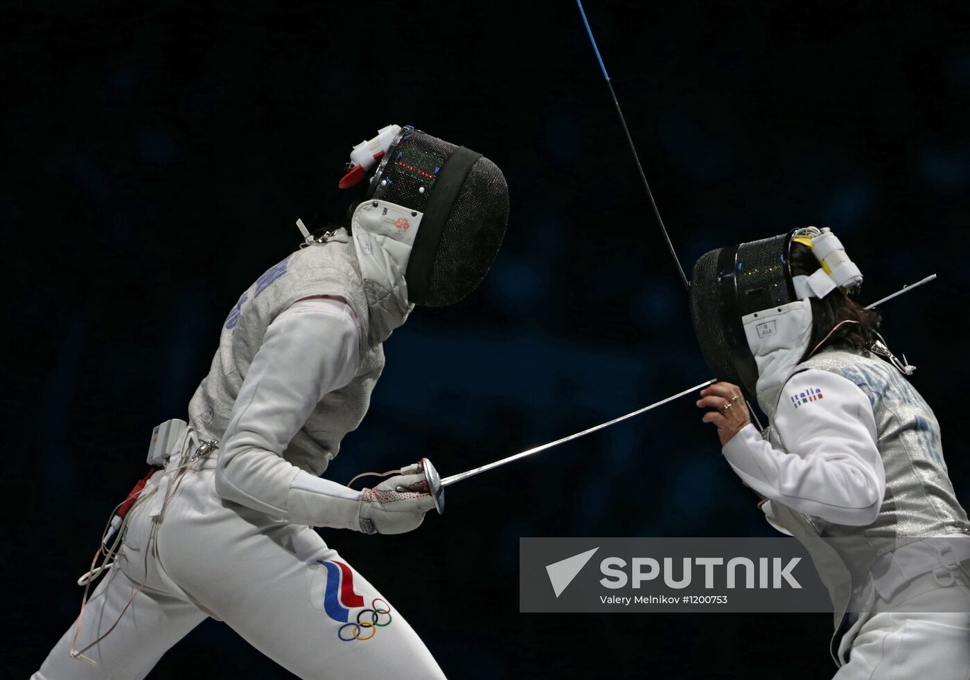 2012 Olympics. Fencing. Women's Team Foil