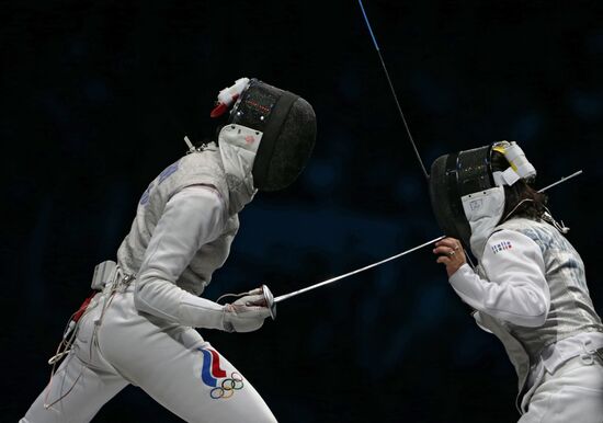 2012 Olympics. Fencing. Women's Team Foil