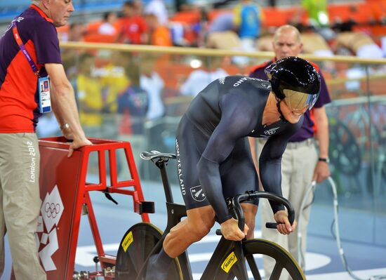 Olympics 2012 Cycling. Track. Team sprint