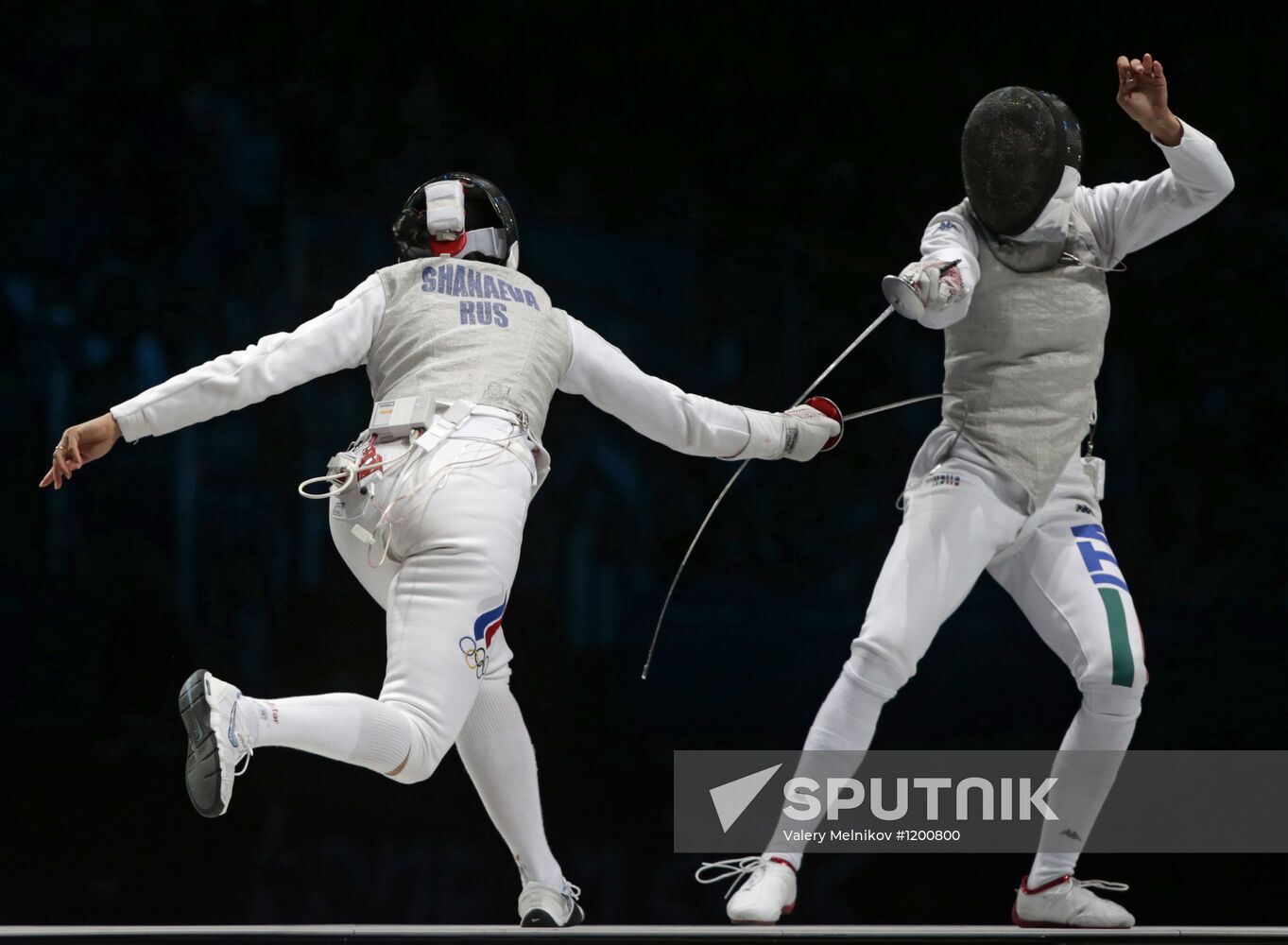 Olympic Games 2012. Women's team foil. Fencing.