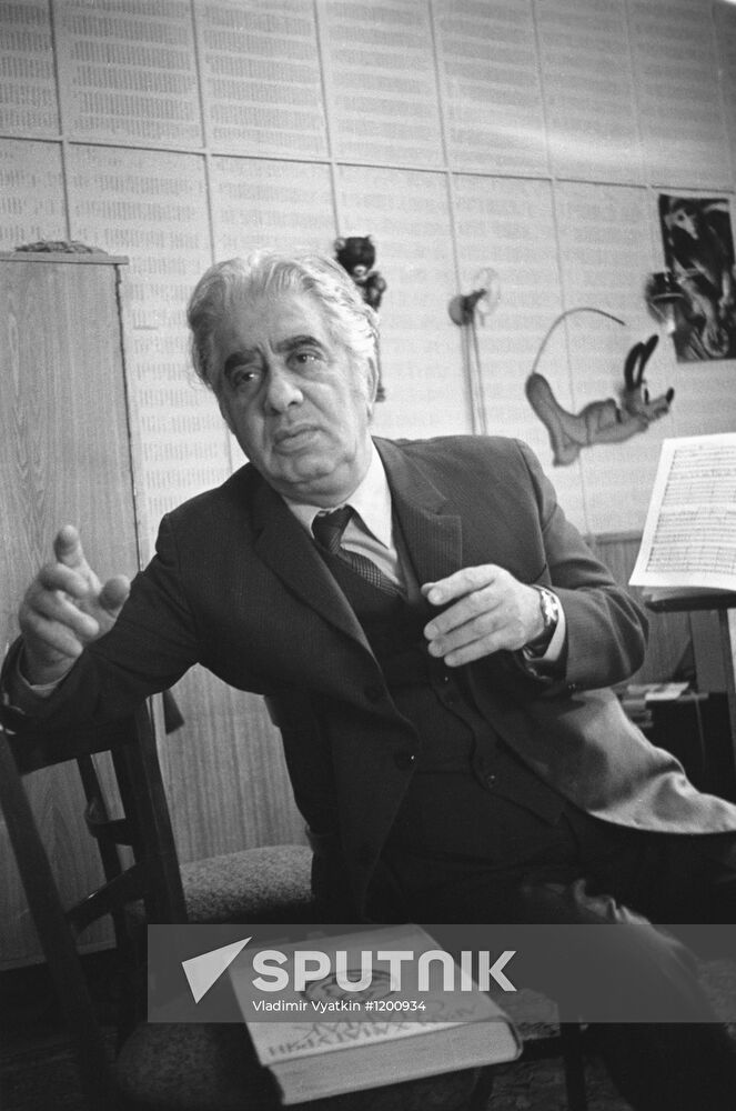 Composer Aram Khachaturian