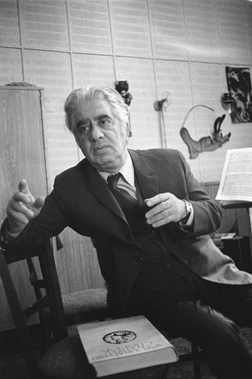 Composer Aram Khachaturian