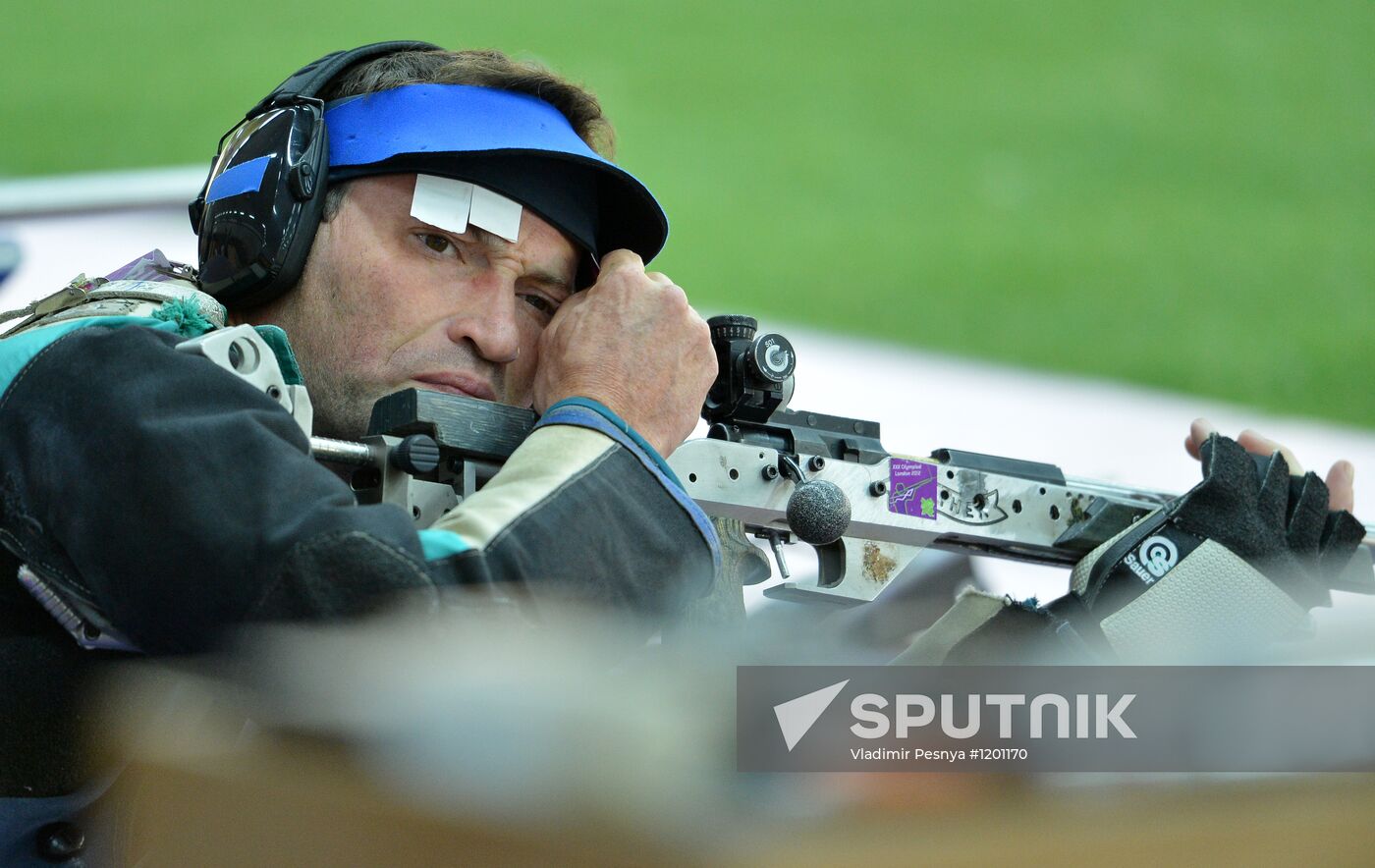 2012 Olympics. Men's rifle prone