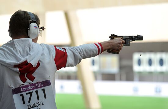 2012 Olympics. Men's Rapid Fire Pistol