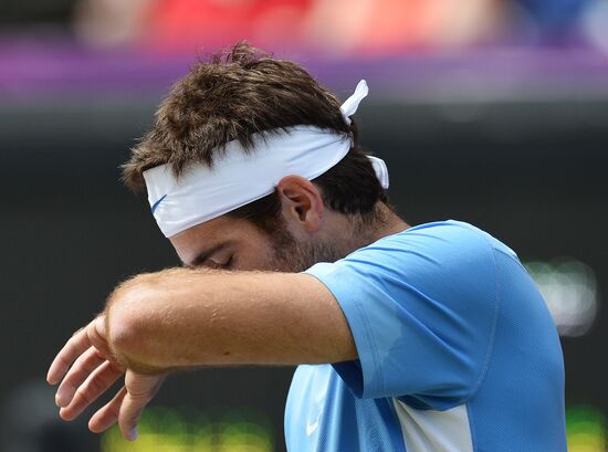 2012 Olympics. Tennis. Day Seven