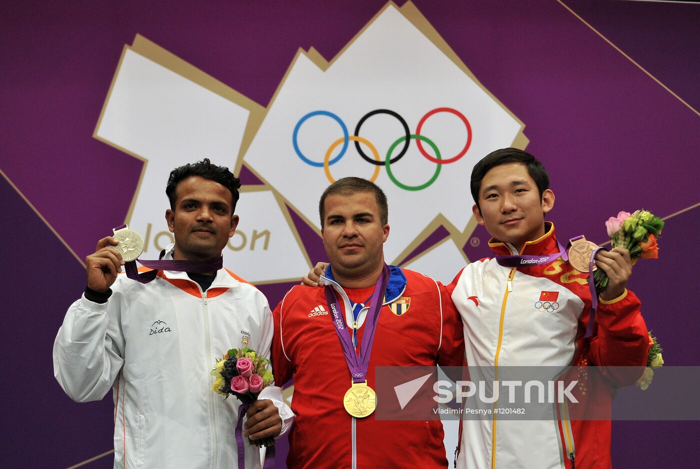 2012 Olympics. Men's Rapid Fire Pistol Shooting
