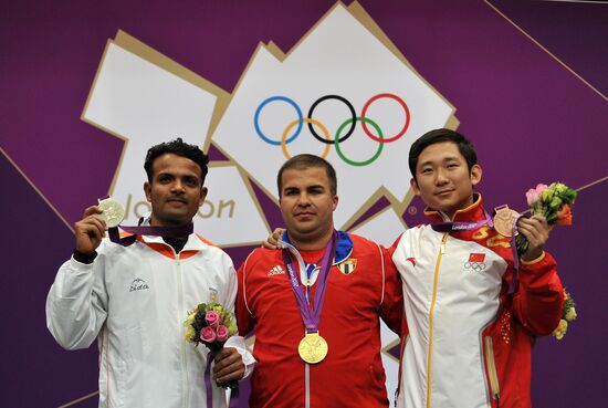 2012 Olympics. Men's Rapid Fire Pistol Shooting