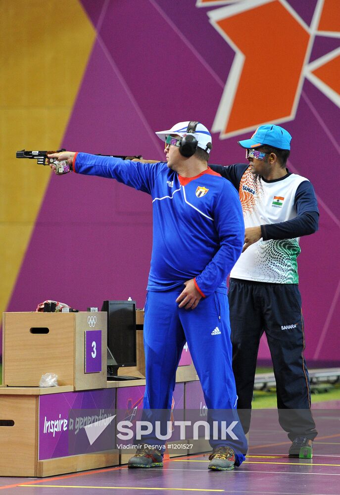 2012 Olympics. Men's Rapid Fire Pistol