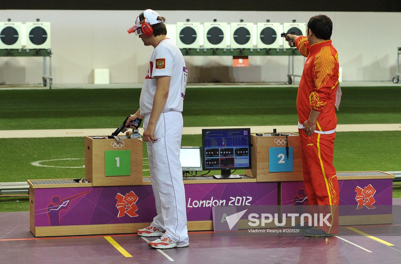 2012 Olympics. Men's Rapid Fire Pistol