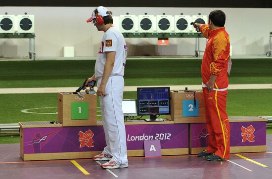 2012 Olympics. Men's Rapid Fire Pistol
