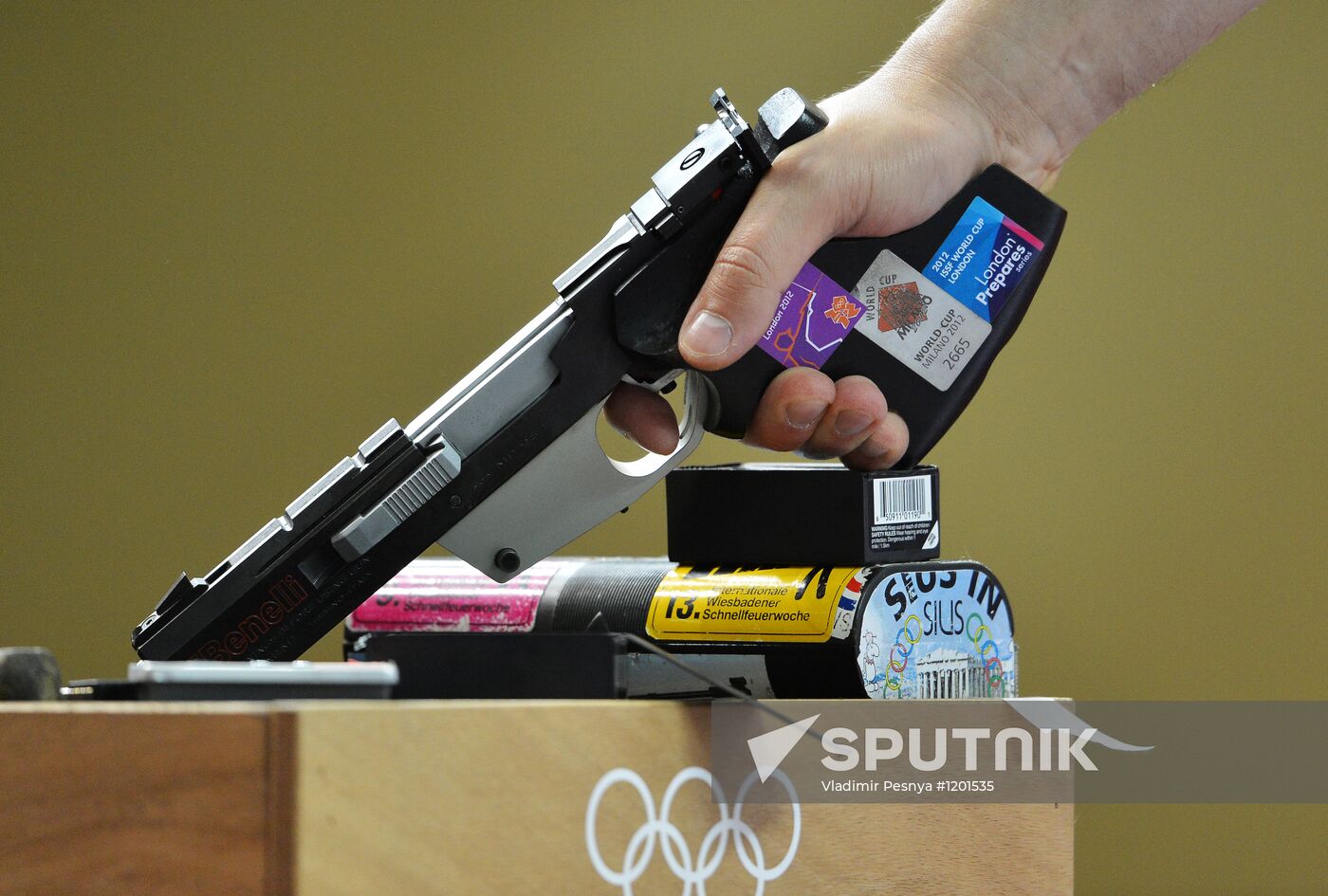 2012 Olympics. Men's Rapid Fire Pistol