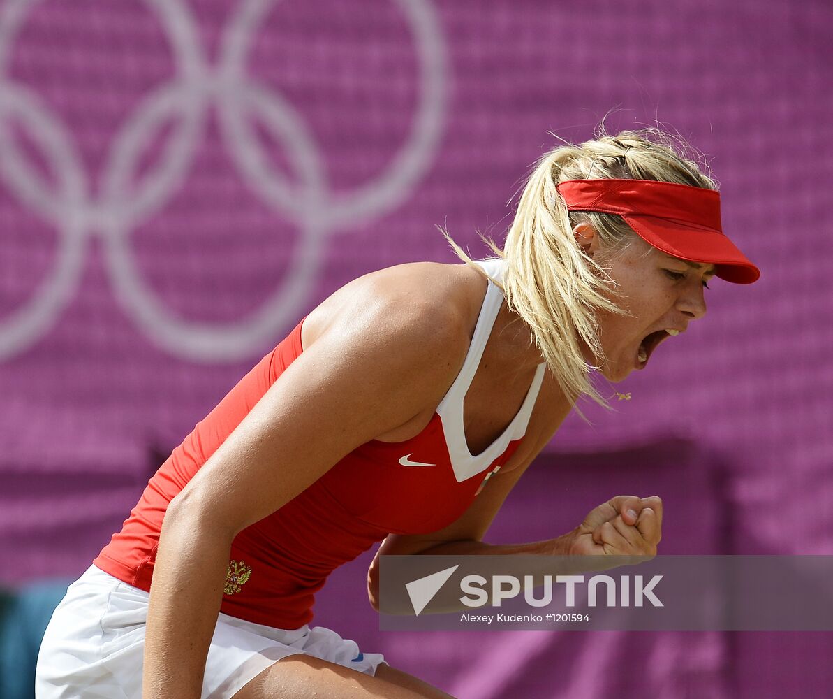 2012 Olympics. Tennis. Day Seven