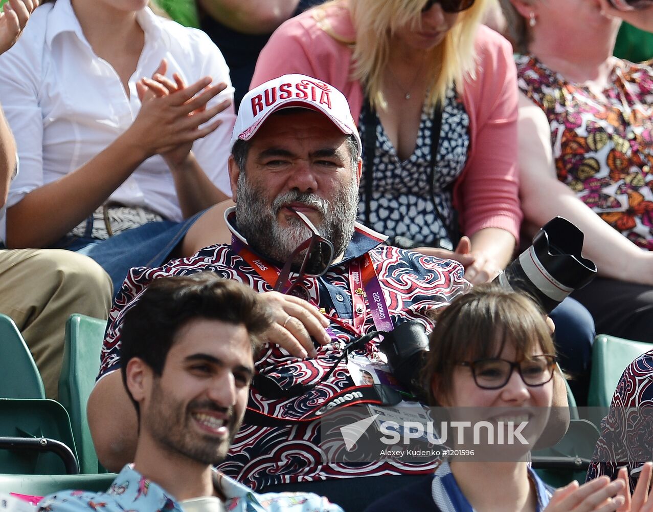 2012 Olympics. Tennis. Day Seven