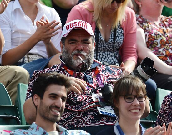 2012 Olympics. Tennis. Day Seven
