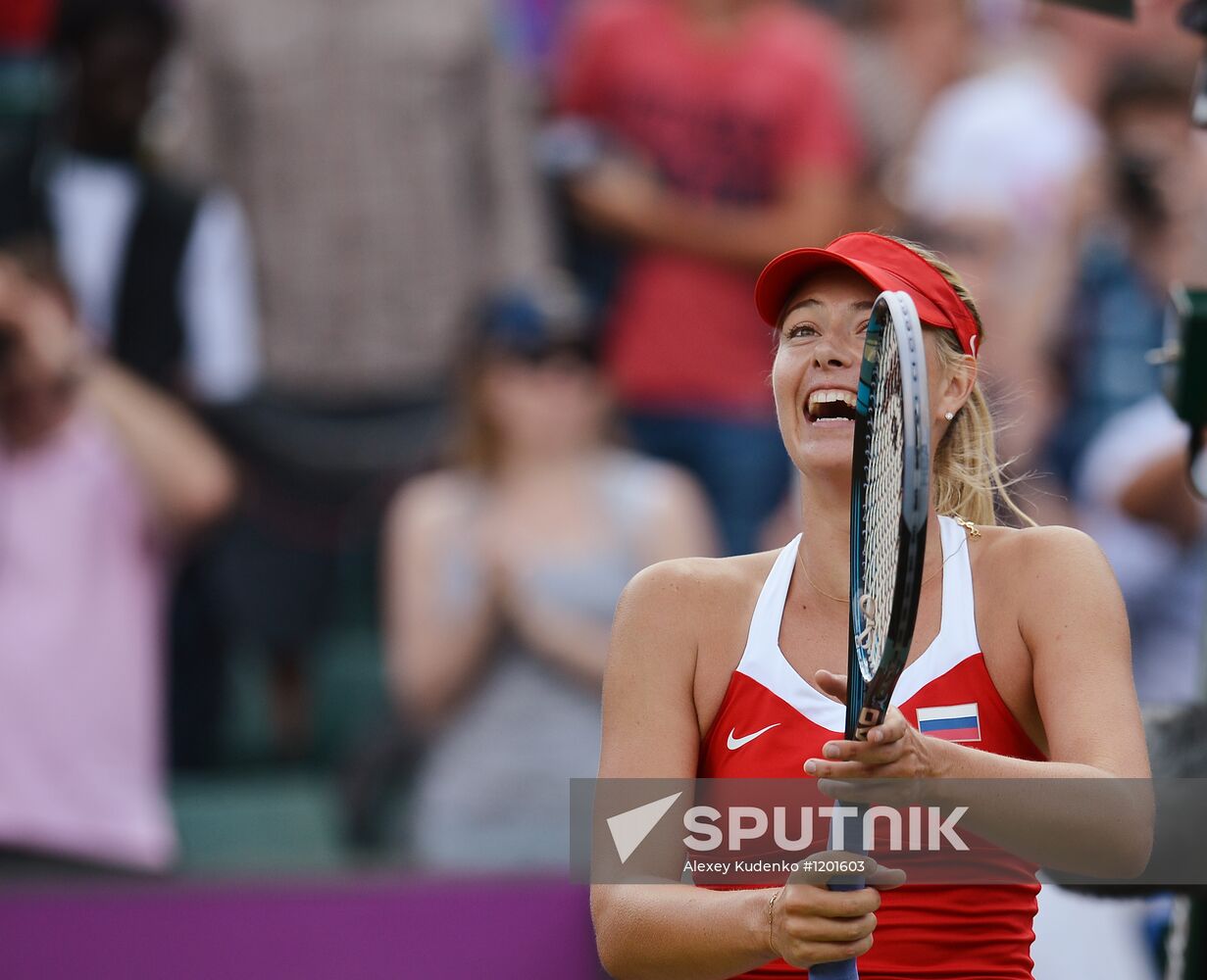 2012 Olympics. Tennis. Day Seven
