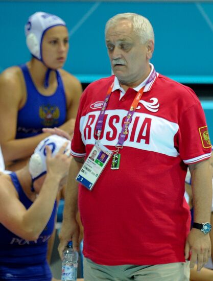 2012 Olympics. Women's Water Polo. Russia vs. Australia