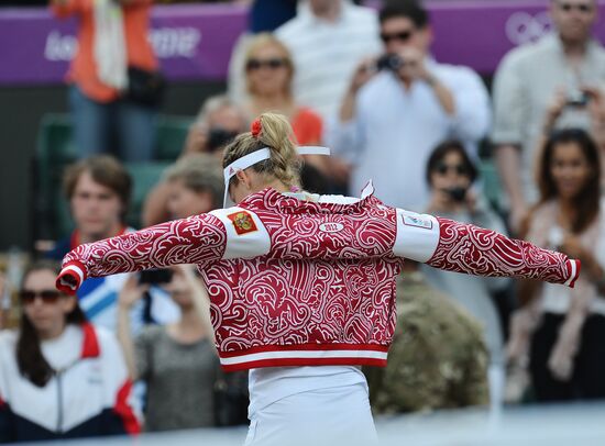 2012 Olympics. Tennis. Day Seven