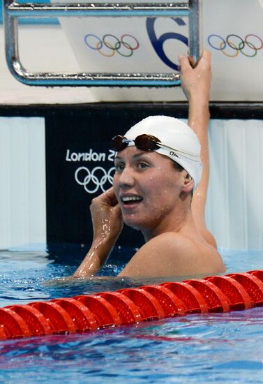 2012 Olympics. Swimming. Day Six. Finals