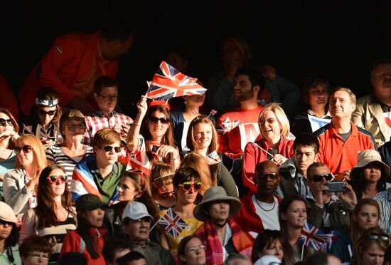 2012 Summer Olympic Games. Tennis. Day Seven