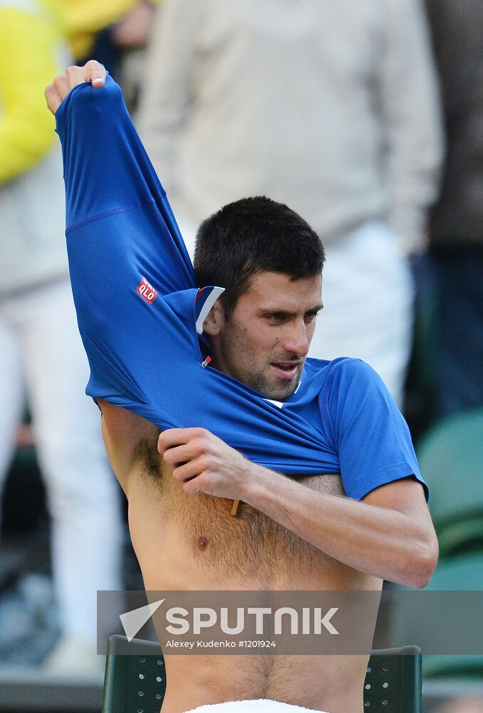2012 Summer Olympic Games. Tennis. Day Seven