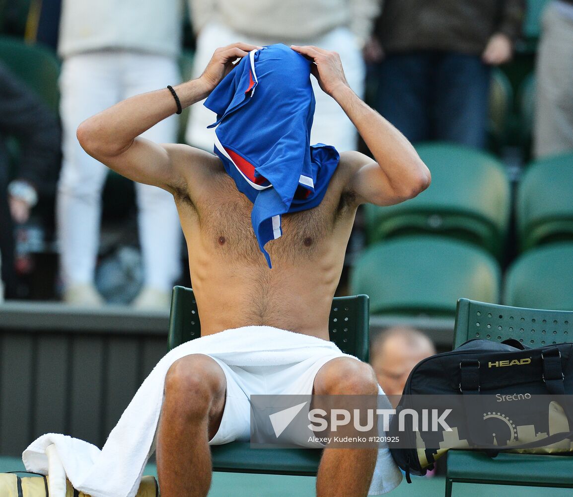 2012 Summer Olympic Games. Tennis. Day Seven