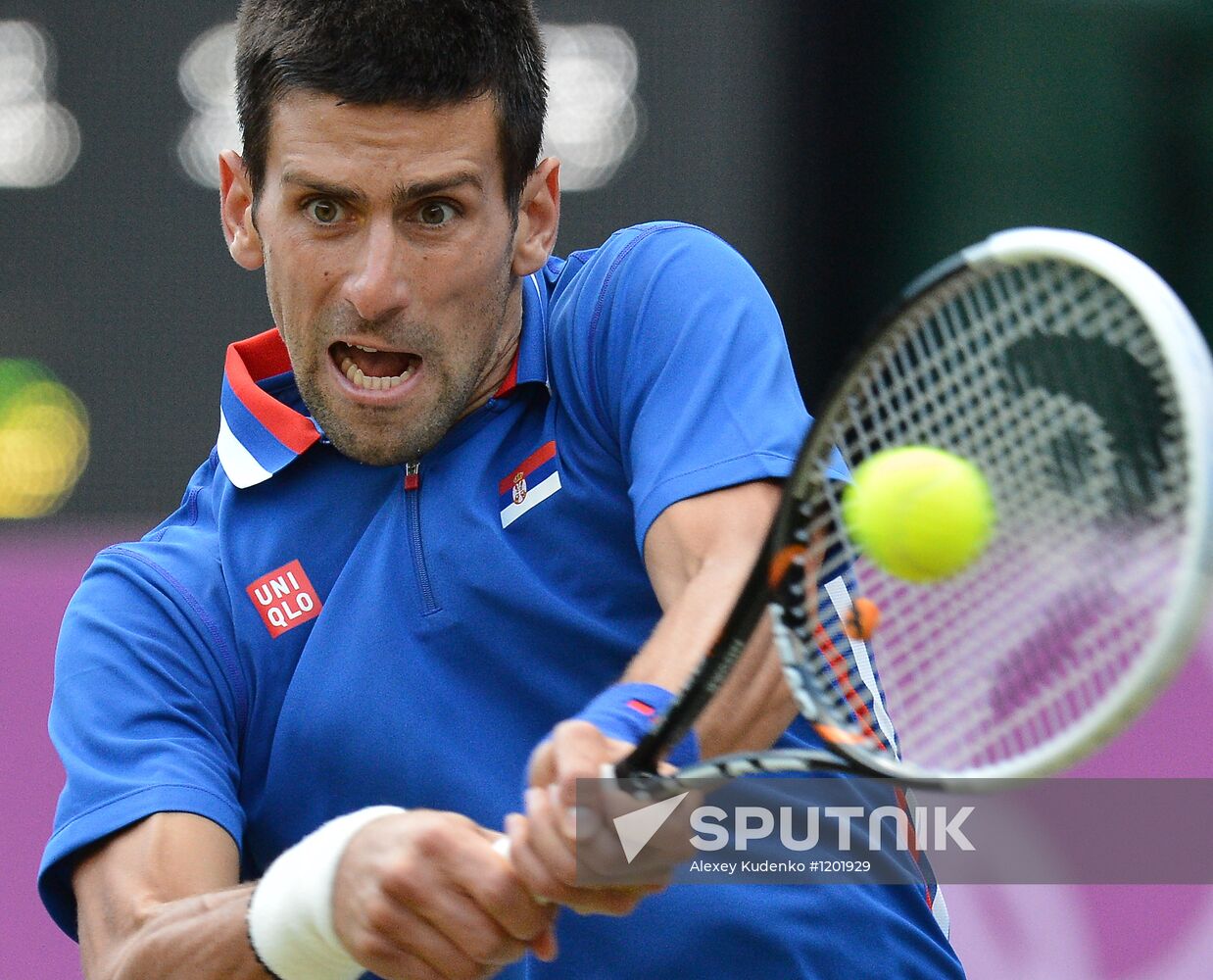 2012 Summer Olympic Games. Tennis. Day Seven