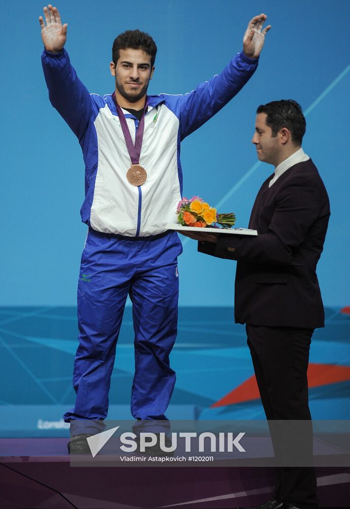 2012 Summer Olympic Games. Weightlifting. Men. Up to 85 kg