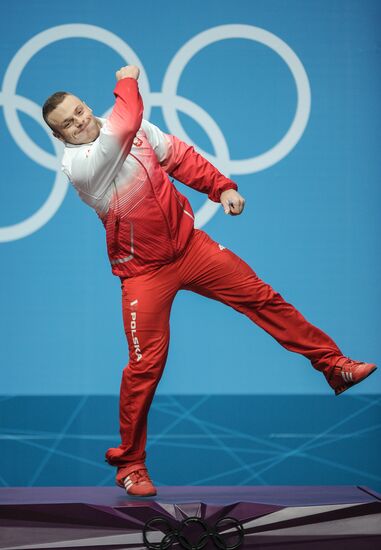 2012 Summer Olympic Games. Weightlifting. Men. Up to 85 kg
