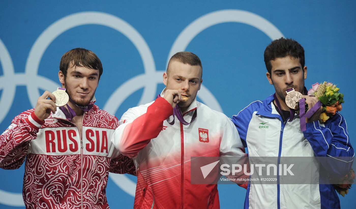 2012 Summer Olympic Games. Weightlifting. Men. Up to 85 kg
