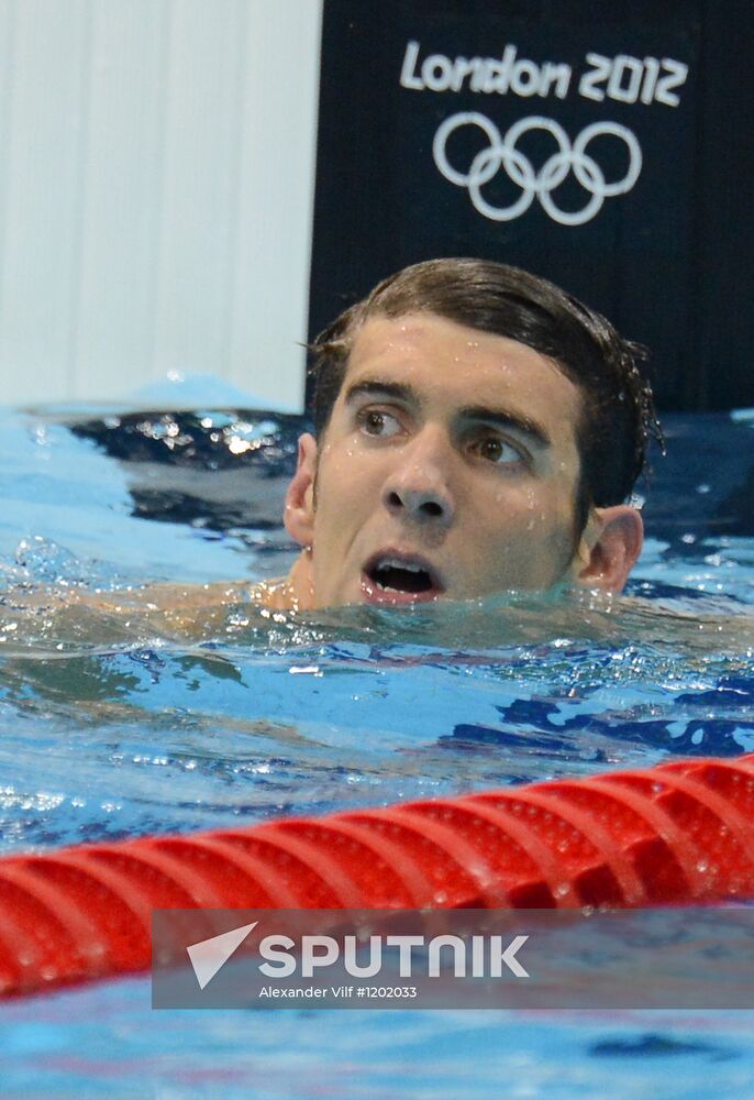 2012 Olympics. Swimming. Day Seven. Finals