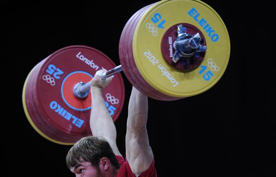 2012 Summer Olympic Games. Weightlifting. Men. Up to 85 kg