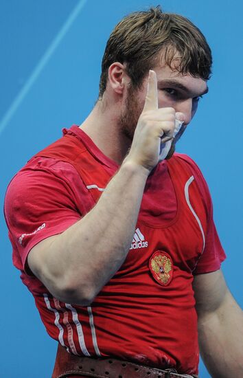 2012 Olympics. Men's 85 kg Weightlifting