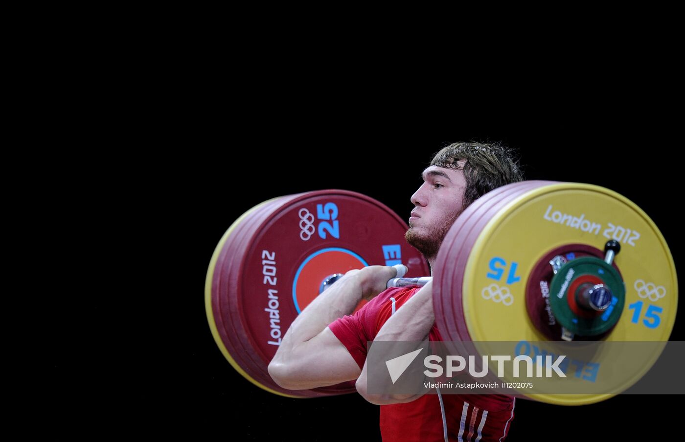 2012 Olympics. Men's 85 kg Weightlifting