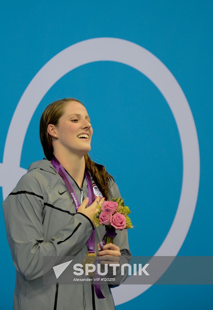 2012 Olympics. Swimming. Day Seven. Finals