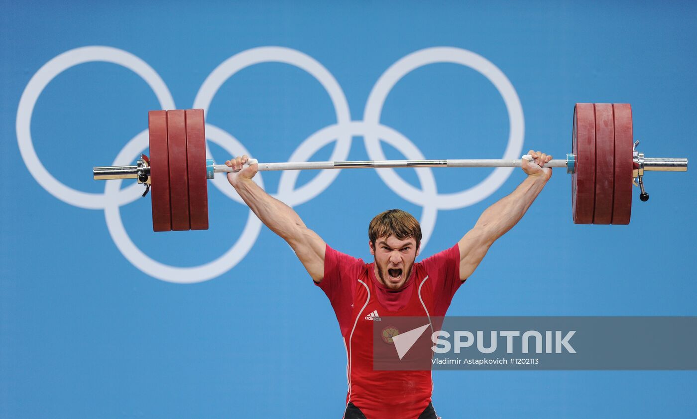 2012 Summer Olympic Games. Weightlifting. Men. Up to 85 kg