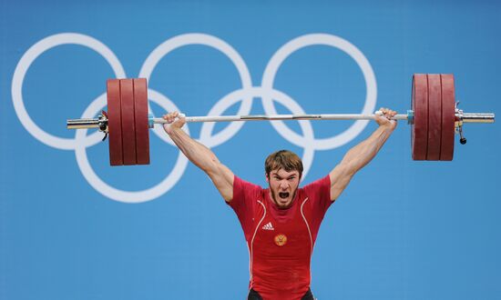 2012 Summer Olympic Games. Weightlifting. Men. Up to 85 kg