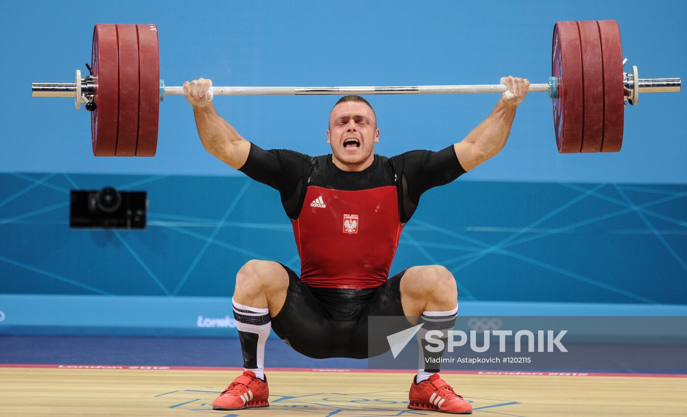 2012 Summer Olympic Games. Weightlifting. Men. Up to 85 kg