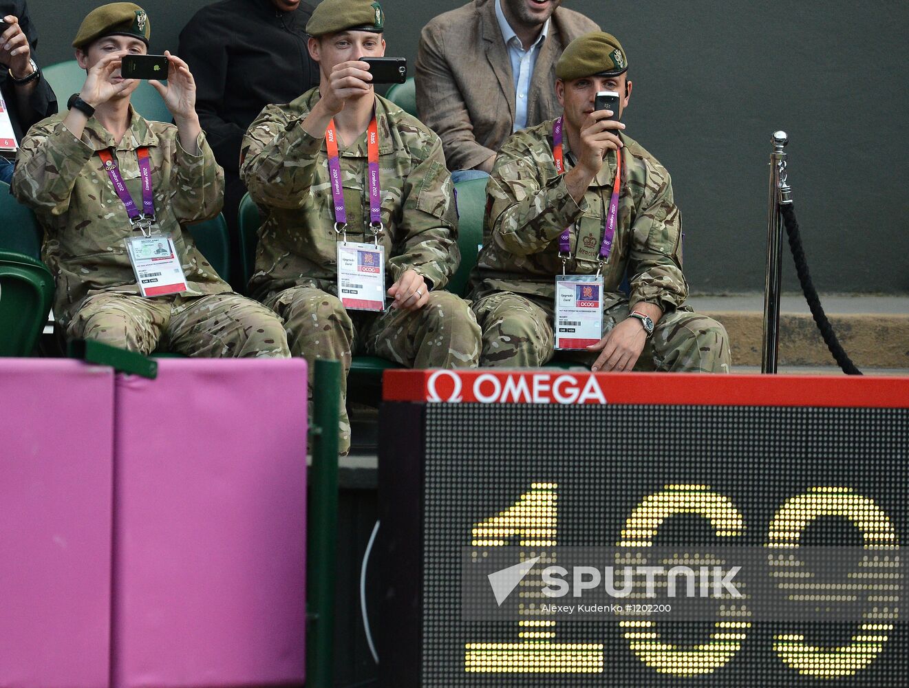 2012 Summer Olympic Games. Tennis. Day Seven