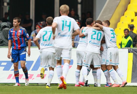 Russian Premier League. CSKA vs. Zenit