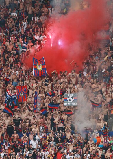 Football. Russian Premiere League. CSKA vs. Zenit