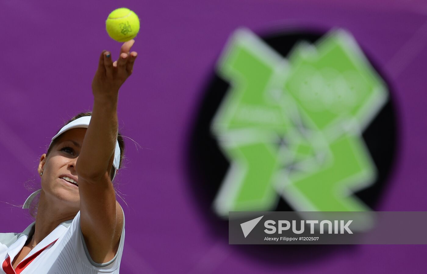 2012 Olympics. Tennis. Day Eight