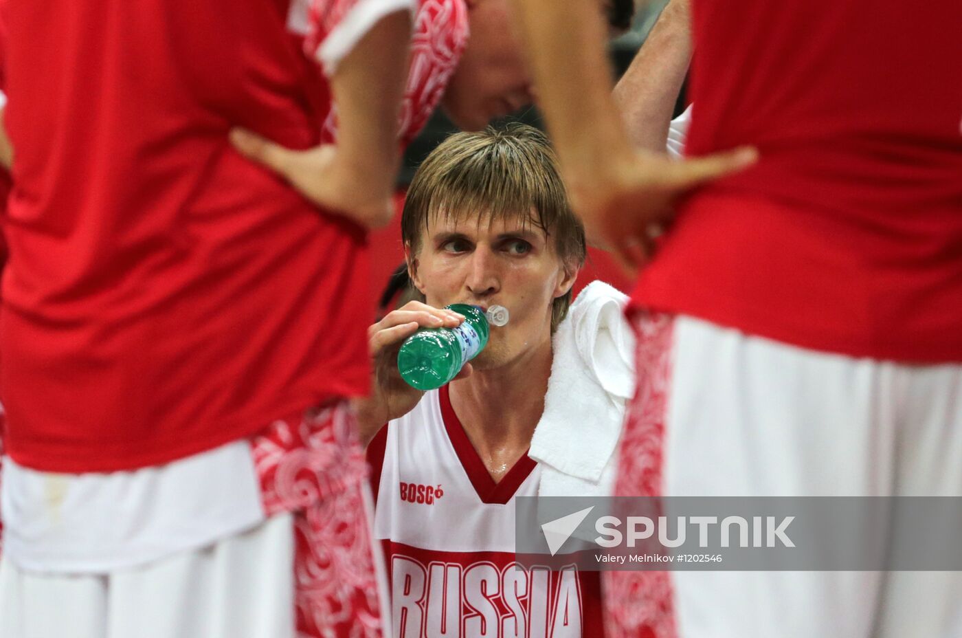 2012 Olympics. Men's Basketball. Russia vs. Spain