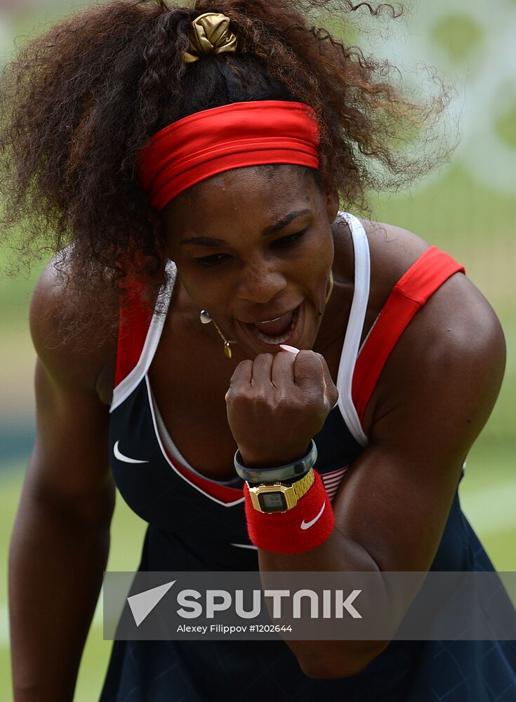 2012 Olympics. Tennis. Day Eight