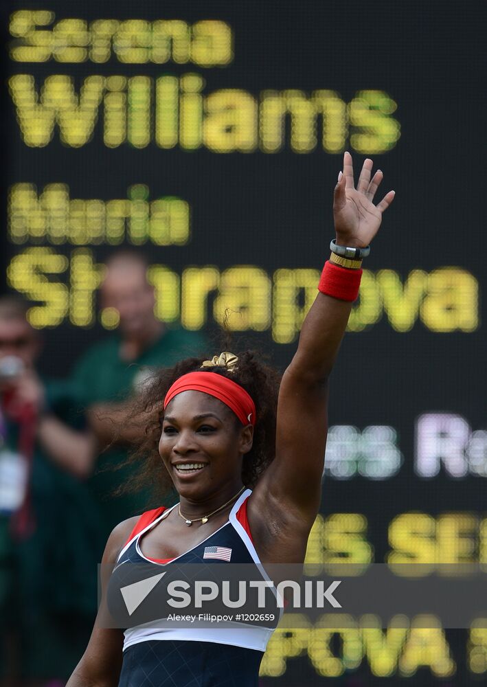 2012 Olympics. Tennis. Day Eight