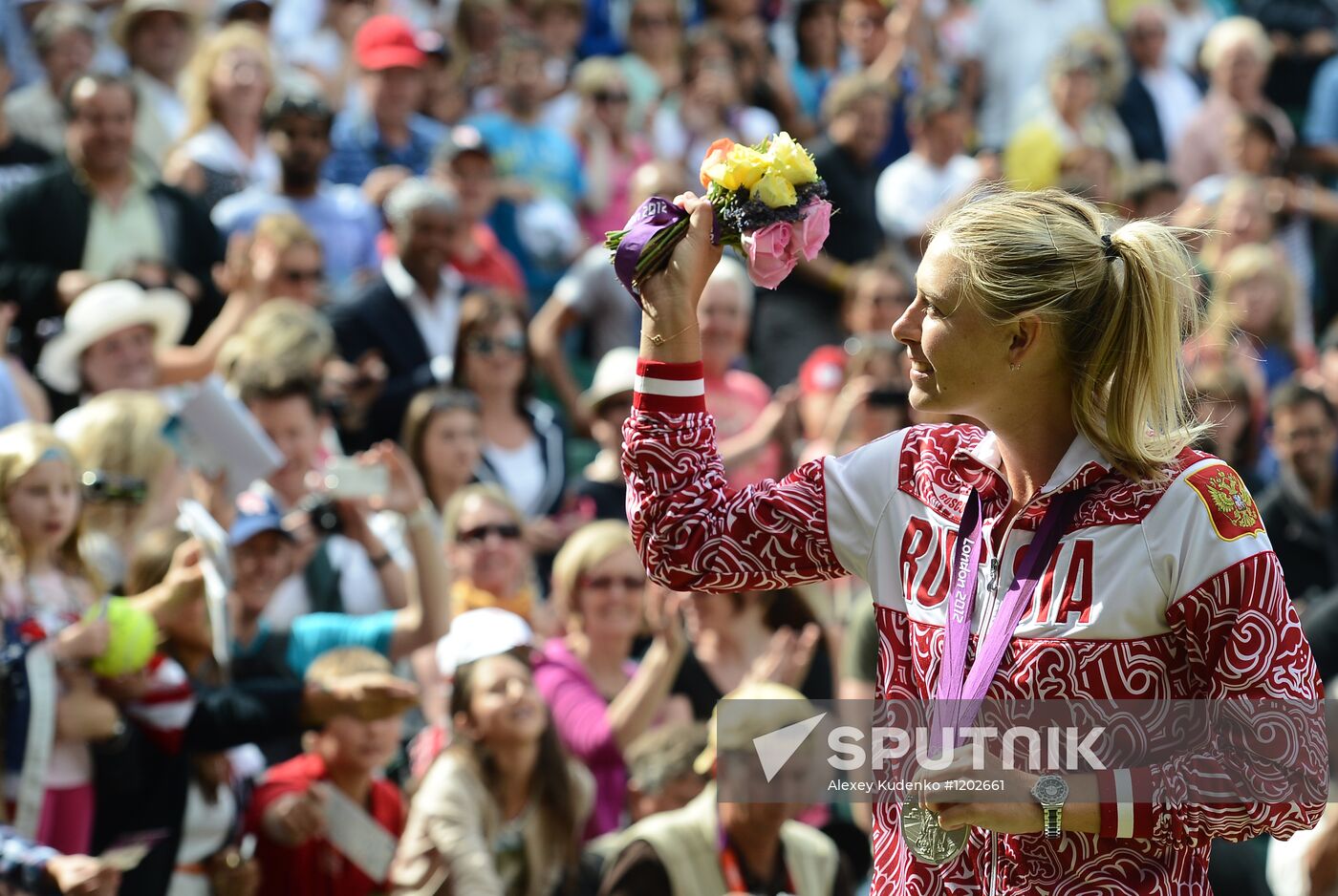 2012 Olympics. Tennis. Day Eight