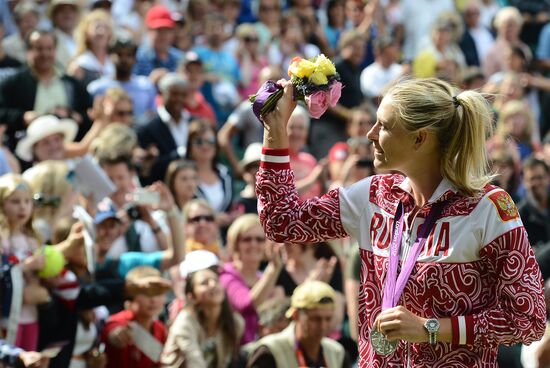 2012 Olympics. Tennis. Day Eight