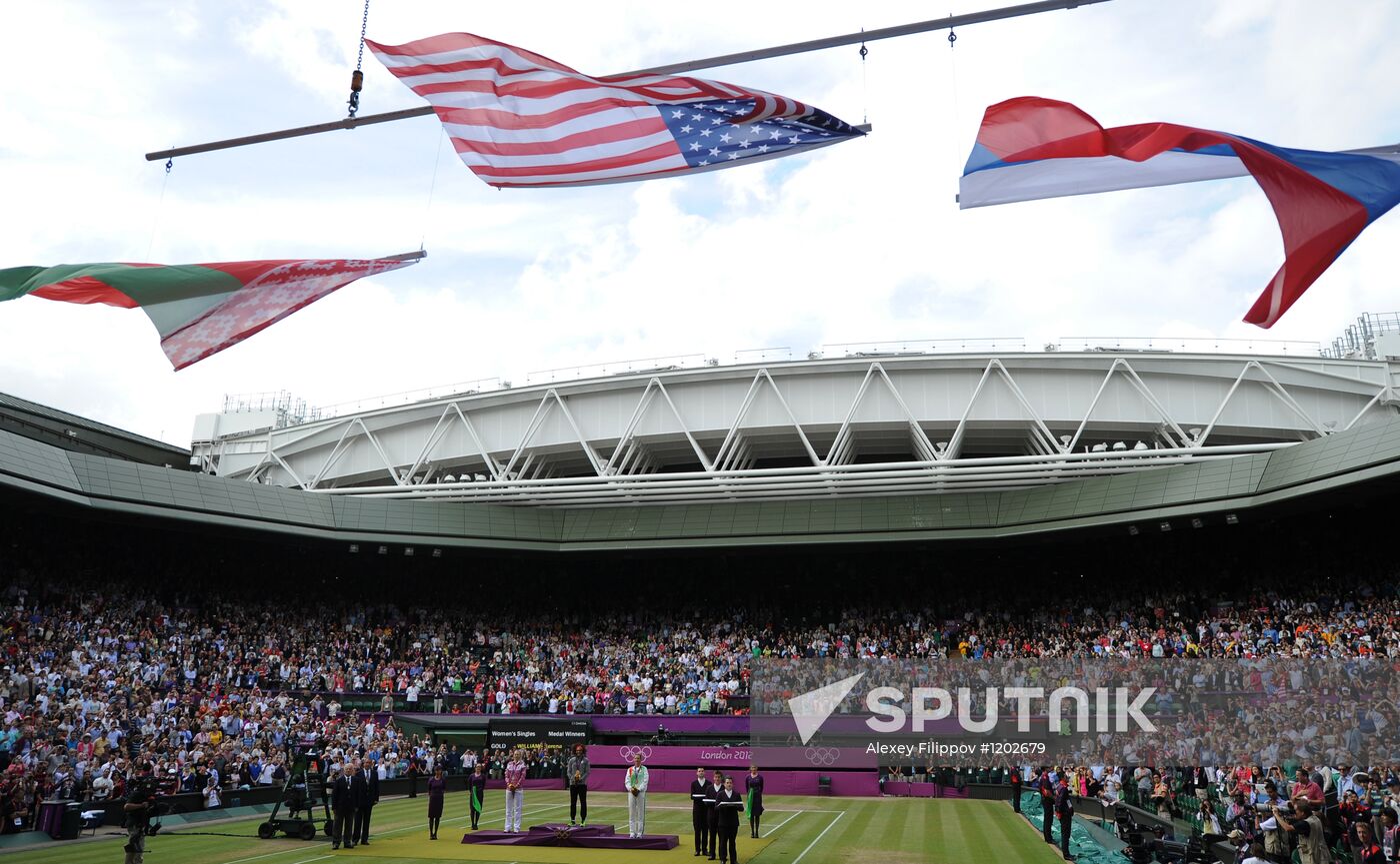 2012 Olympics. Tennis. Day Eight