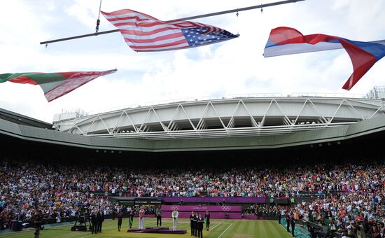 2012 Olympics. Tennis. Day Eight