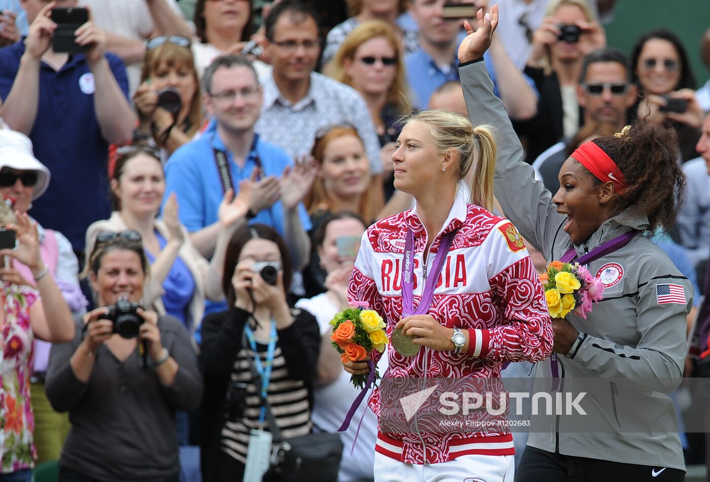 2012 Olympics. Tennis. Day Eight